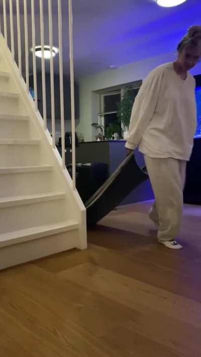 Make way for his Royal Highness...