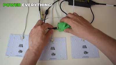 For those that would like to make their own system with arduino for example, the SGL panels can easily be used for that:)