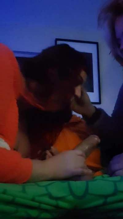 dudley getting his cock drained [OC]