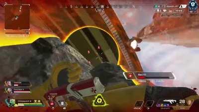 I may have yelled “Kobe” when I threw this caustic ult for the win