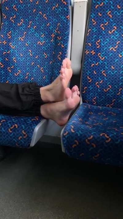 [F,18] Watching other passenger's faces when I take my socks off whenever I travel by train or bus is hilarious