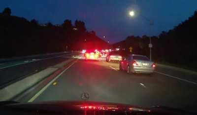 Californians really hate it when you try to merge into their lane