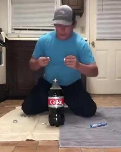 Preparing for a night at the gay bar.