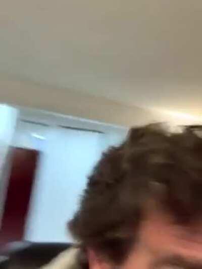 My friend grew out his hair and now looks like Will Ferrell