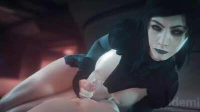 Dark Side Bastila handjob (Idemi) [Star Wars]