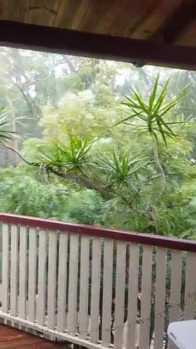 Sudden storm, Brisbane Australia
