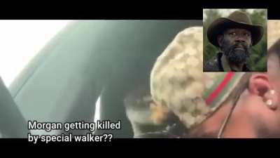 Morgan getting attacked by new variant walkers 😲