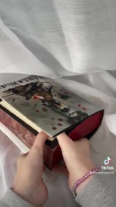 The Name of the Wind fore edge painting