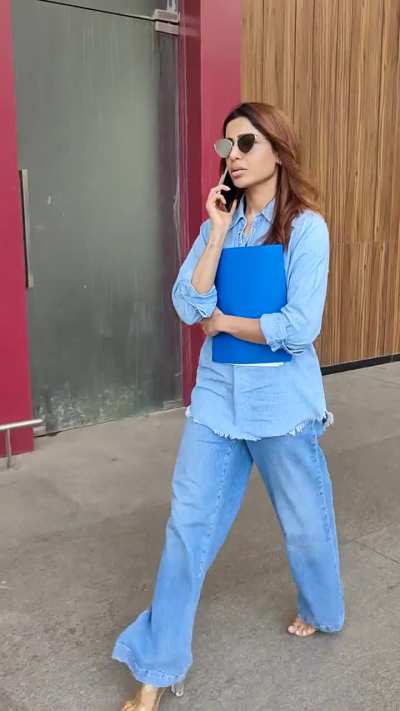 Samantha snapped in city 