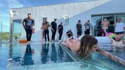 $5 anal ring toss at this party