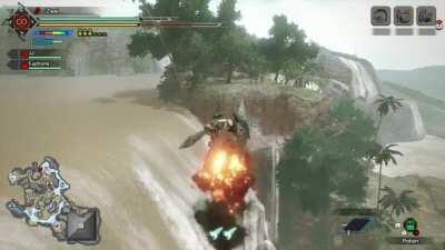 The mobility the Gunlance has in Rise is amazing!