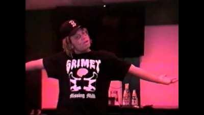 Trippie recording the first NHM snippet in the studio