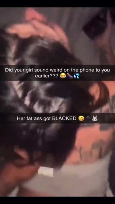 Bbc slut can't keep it down