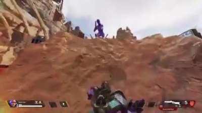 was practicing my pk aim in the firing range then this happened?