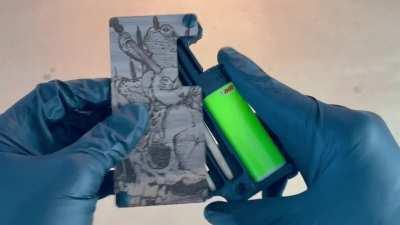 Behold! The FLAMETHROWER. Holds 2 joints + the new BIC lighter. This devices harnesses the POWER of Snoop + Martha.