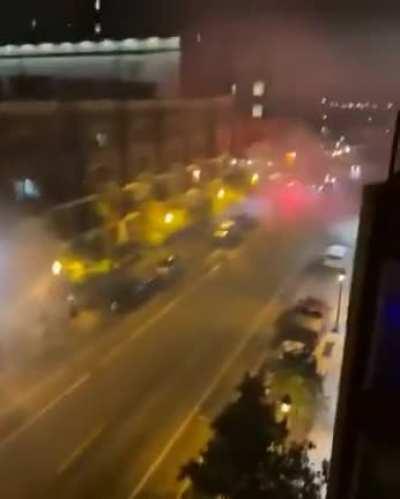 Drive by fireworks in Minnesota