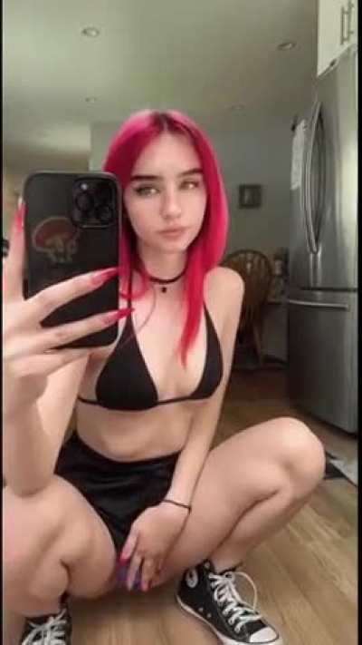 Can you take all my girl cock in? 