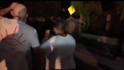 [San Diego] BLM mob assaulting random people in a residential area.