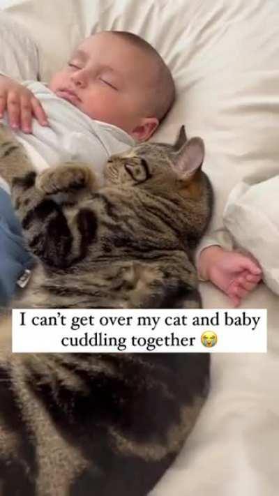 Cheese don't want to leave the baby