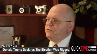 Quick Talk With Donald Trump About The 2020 Election