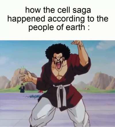 Mr. Satan moment