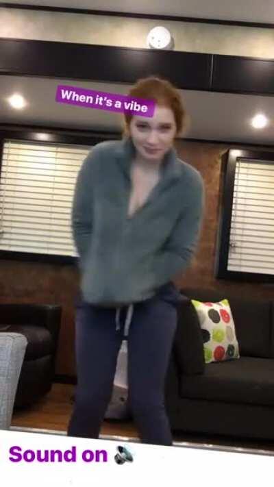 Dancing without bra?