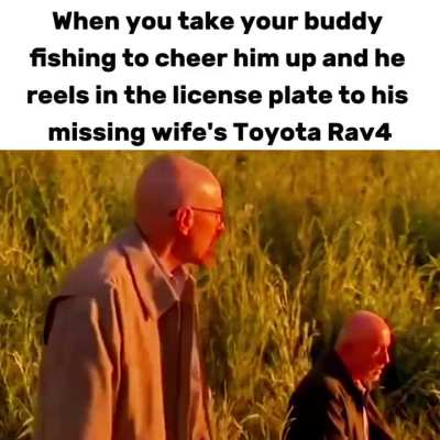 He tried at least…