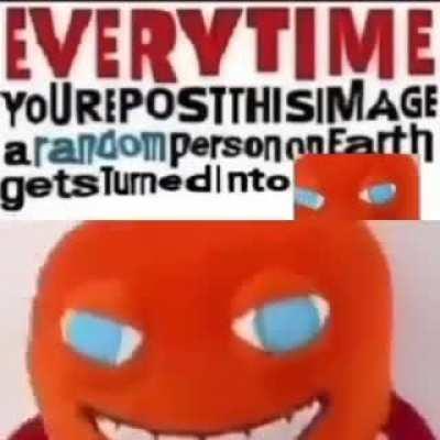 Now a random person has been turned to pepper man