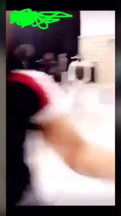 Group of girls harrassed guy and his family, and one gets creamed