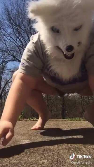 Peak wolf therian 🐺