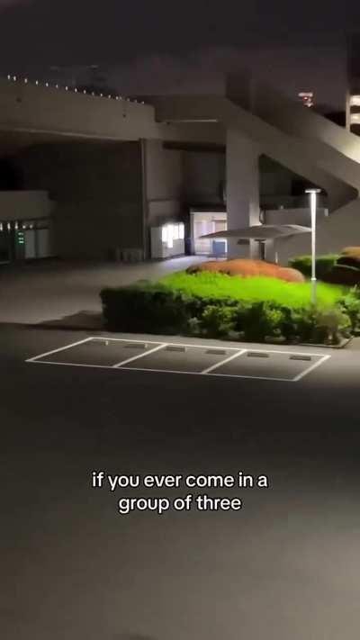 Parking lots are very interesting 