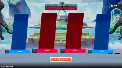 What Double Uber Jason win animation looks like