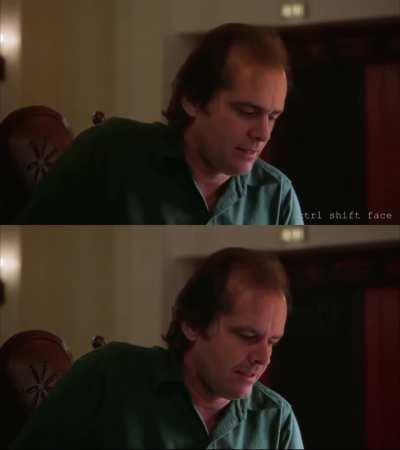 Jim Carrey deepfake of The Shining