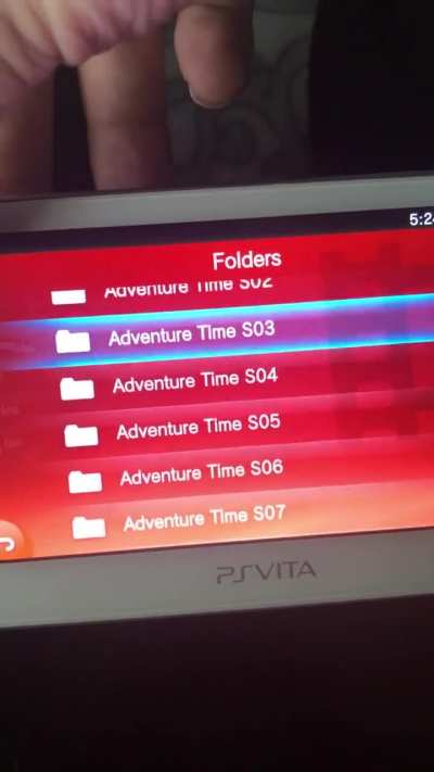Anyone else turn their Vita into an animation repository? 