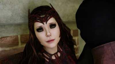 Scarlet Witch (Mokujin Hornywood)