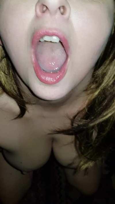 I swallow 100% of the time. Spitters are quitters