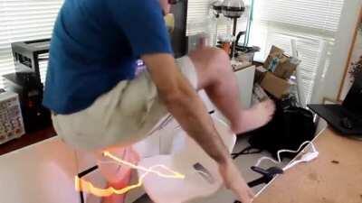 DIY Heated Seat. What could possibly go wrong?