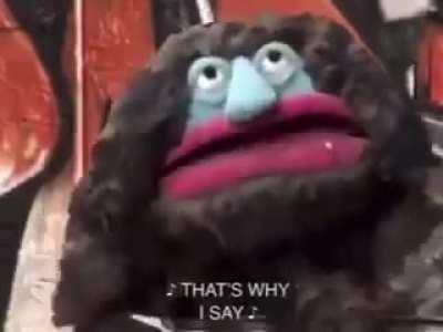 Street wisdom from dark sesame street