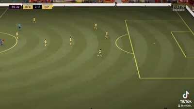 No Words.... One every 6 fifas or 1000 attempts this goes in.