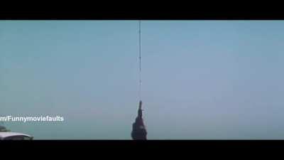 How to safely land a helicopter with a rope!