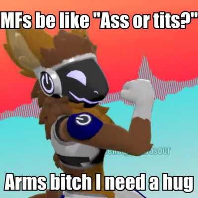 Drinking a tall glass of I need a hug juice