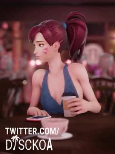 D.Va getting controlled 👅