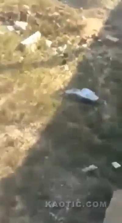 Camera man giving us that elevated angle