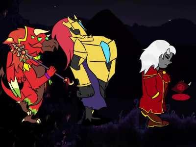 The Calamity Crew (Dr Livesey Walking Meme) 