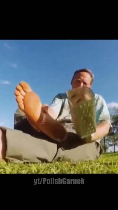 Barbie feet but it's Cejrowski