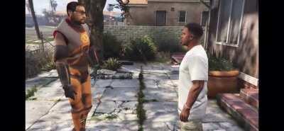 Gordon Freeman roasts Franklin