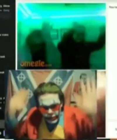 That guy on the bottom seems cool. I bet he respects all races.