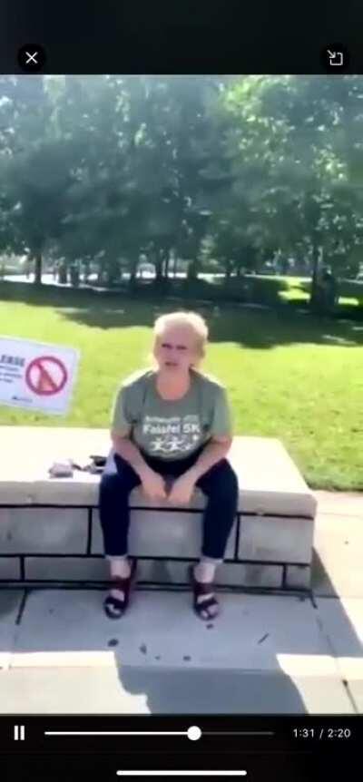 Methhead white trash threatens to 