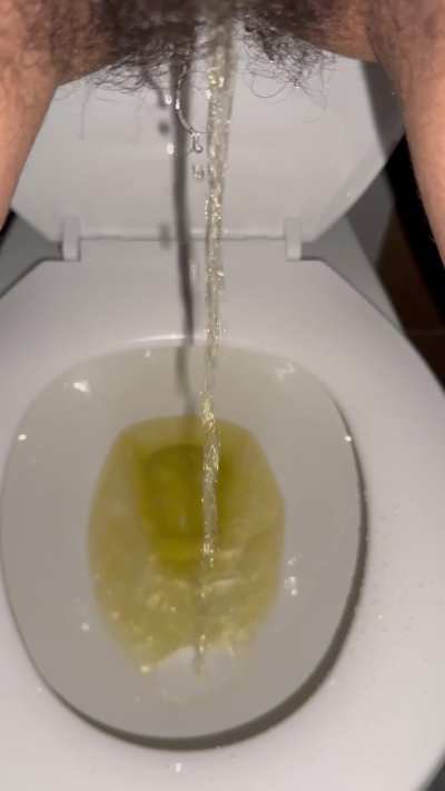 It was such a long piss from me