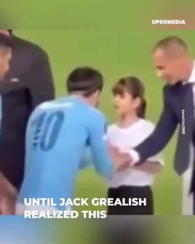 When Jack Grealish made sure the blind girl felt seen.